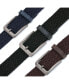 Фото #3 товара Men's Elastic Braided Stretch Belt Pack of 3