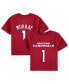 ფოტო #2 პროდუქტის Preschool Girls and Boys Kyler Murray Cardinal Arizona Cardinals Mainliner Player Name and Number T-shirt