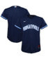 Big Boys Navy Chicago Cubs City Connect Replica Jersey