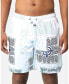 Фото #4 товара Men's Fragment Mesh Shorts - XXXLarge, White