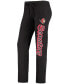 ფოტო #5 პროდუქტის Women's Black and Red Ottawa Senators Satellite Pants and Tank Top Sleep Set