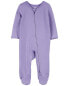 Фото #7 товара Baby Zip-Up PurelySoft Sleep & Play Pajamas 3M