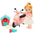 Doll Colorbaby Bella 16 cm Motorbike 7 x 16 x 4 cm (6 Units)