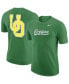 Фото #1 товара Men's Green Oregon Ducks 2-Hit Vault Performance T-shirt