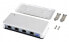 Фото #2 товара Exsys EX-1329 - USB 3.2 Gen 1 (3.1 Gen 1) Type-A - RJ-45 - 5000 Mbit/s - White - Gigabit Ethernet - IEEE 802.3 - IEEE 802.3ab - IEEE 802.3q - IEEE 802.3u