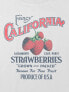 Фото #2 товара Kids California Strawberries Graphic Boxy Crop Tee