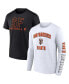 Men's Black, White San Francisco Giants Two-Pack Combo T-shirt Set Черно-белый, M - фото #1