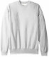 Фото #4 товара Hanes Sweatshirt Men's Gray Large Crew Neck Long Sleeve Light Steel Pullover