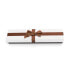 Фото #1 товара White gift box with brown ribbon KP9-20