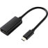 Renkforce RF-4613070 - 0.14 m - DisplayPort - USB Type-C - Female - Male - Straight