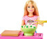 Lalka Barbie Mattel Kariera - Domowy makaron (GHK43)