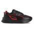 Фото #1 товара Puma Ferrari Mirage Sport Me Mens Black Sneakers Athletic Shoes 30763501