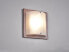 Фото #4 товара Wandlampe Holz Braun mit Glasschirm weiß