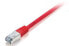 Фото #1 товара Equip Cat.6 S/FTP Patch Cable - 1.0m - Red - 1 m - Cat6 - S/FTP (S-STP) - RJ-45 - RJ-45