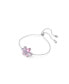 ფოტო #4 პროდუქტის Crystal Mixed Cuts Flower Gema Bracelet