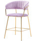 Фото #2 товара Bellai Fabric 24" Bar Chair, Set of 2