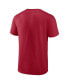 Фото #2 товара Men's Scarlet San Francisco 49ers 2023 NFC Champions Right Side Big and Tall T-shirt