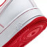 Кроссовки Nike Air Force 1 Low 07 White University Red (Белый)