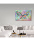 Cora Niele 'Colorful Butterfly' Canvas Art - 24" x 16" x 2"