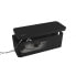 LogiLink KAB0077 - Cable box - Universal - Plastic - Black