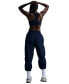 ფოტო #2 პროდუქტის Women's Sportswear Essential Mid-Rise Oversized Woven Jogger Pants