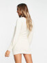 Фото #3 товара Miss Selfridge lash tunic in ivory