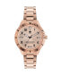 ფოტო #1 პროდუქტის Unisex Three Hand Edition Three Small Rose Gold-Tone Stainless Steel Bracelet Watch 36mm