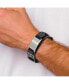 ფოტო #2 პროდუქტის Stainless Steel Nylon Adjustable Close Medical ID Bracelet 8"