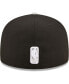 Фото #5 товара Men's Black, Gray Washington Wizards Two-Tone Color Pack 59Fifty Fitted Hat