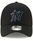 ფოტო #2 პროდუქტის Miami Marlins Team Classic 39THIRTY Stretch Fitted Cap