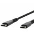 USB-C Cable Mobilis 001342 Black 1 m (1 Unit)