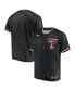 Фото #1 товара Men's Black Texas Tech Red Raiders Performance Replica Baseball Jersey