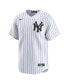 ფოტო #2 პროდუქტის Men's Giancarlo Stanton White New York Yankees Home Limited Player Jersey