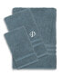 Фото #1 товара Textiles Turkish Cotton Personalized Denzi Towel Set, 3 Piece