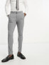 Фото #1 товара ASOS DESIGN super skinny suit trousers in grey