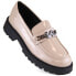 Фото #5 товара Vinceza W JAN269 beige patent moccasins