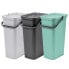 Фото #2 товара Мусорное ведро Tontarelli PK6300 Recycling-Behälter 25л х3, цвет: Графит, Салвия и Белый.