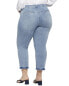 Фото #3 товара Nydj Plus Piper Relaxed Straight Jean Women's