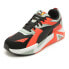 Puma Rs Pulsoid Brand Love Lace Up Womens Black, Orange Sneakers Casual Shoes 3 7 - фото #2