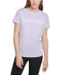 ფოტო #1 პროდუქტის Women's Logo Graphic Short-Sleeve Top