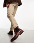 Barbour Bedlington chelsea boots in mahogany