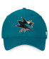 Фото #3 товара Men's Teal San Jose Sharks Core Primary Logo Flex Hat