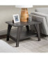 Фото #8 товара Hollywood Side Table with Lower Shelf