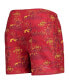 Фото #4 товара Men's Cardinal Iowa State Cyclones Island Palm Swim Trunks