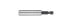 Wiha 7143 - Steel - Hex shank - 25.4 / 4 mm (1 / 4") - Hex shank - ISO 1173 - 1 pc(s)