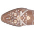 Фото #4 товара Dingo Wildflower Floral Embroidered Round Toe Mule Booties Womens Brown Casual B