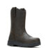 Wolverine Carlsbad Waterproof Steel Toe Wellington Mens Brown Wide Work Boots