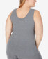 Фото #5 товара Plus Size Softwear with Stretch Reversible Tank Top