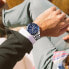 Фото #5 товара CASIO卡西欧 EDIFICE系列 海洋之心 经典三针三眼 独角兽 太阳能石英机芯 不锈钢表带 日韩表 男表 蓝色表盘 EFS-S510D-2AVUPR / Кварцевые часы Casio Edifice EFS-S510D-2AVUPR