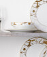 Фото #5 товара Raptures Gold Set of 4 Cereal Bowls, Service For 4